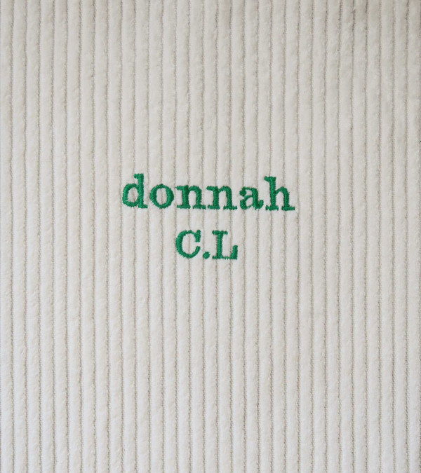 Corduroy bag - Classic white